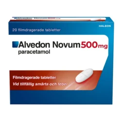 Alvedon Novum 500 mg Paracetamol Filmdragerade Tabletter 20 st