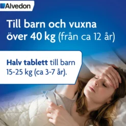 Alvedon Tabletter 500 mg Paracetamol 20 st