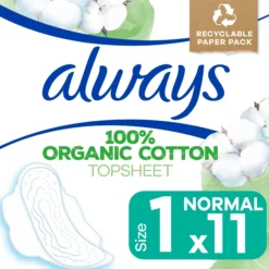 Always Cotton Protection Ultra Normal Bindor med vingar 11 st