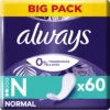 Always Dailies Normal Fresh & Protect Trosskydd 60 st
