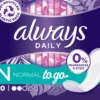 Always Daily Fresh Normal Trosskydd, 0% Parfymer & Färgämnen 20 st