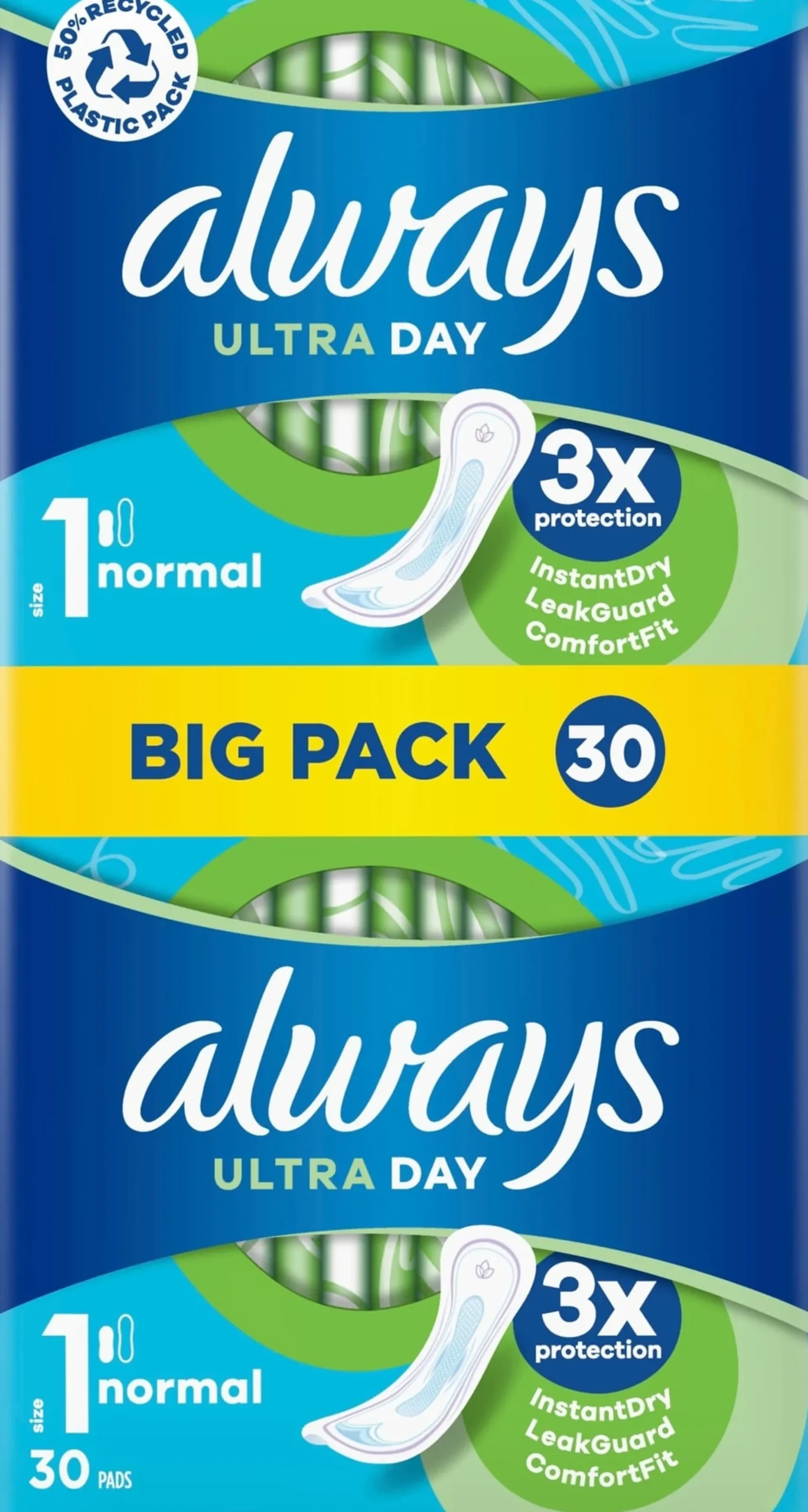 Always Ultra Day Bindor Normal Storlek 1 - 30 st