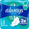 Always Ultra Day Normal Size 1 Wings Bindor 14 st