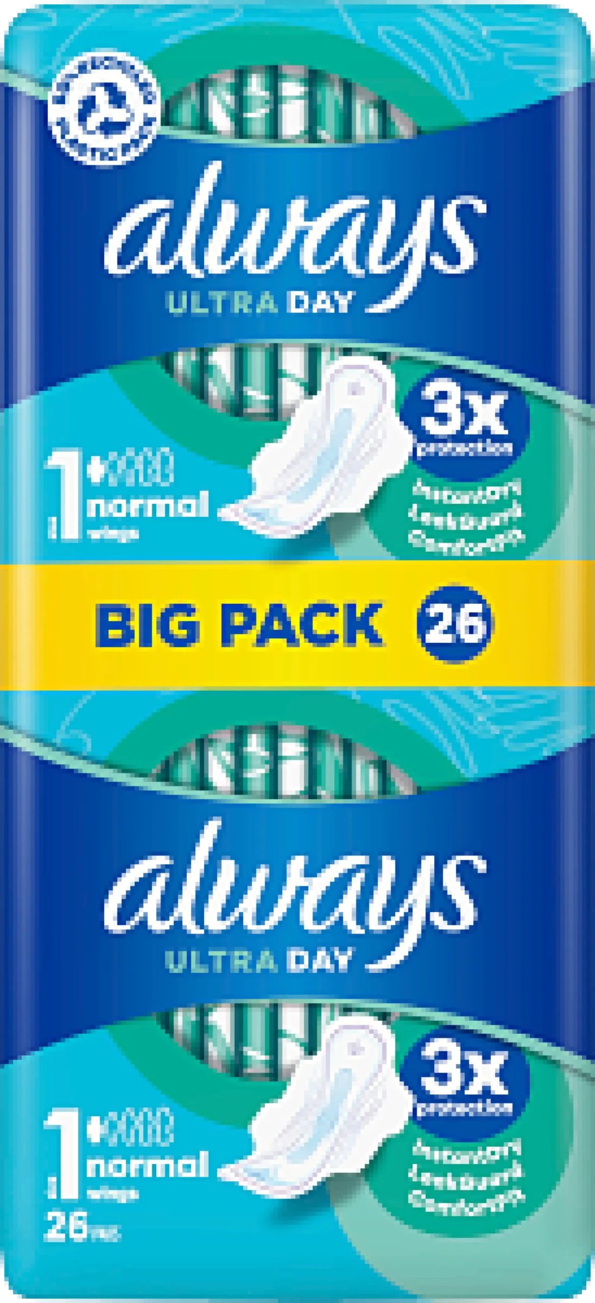 Always Ultra Normal Size 1 Wings Bindor 26 st