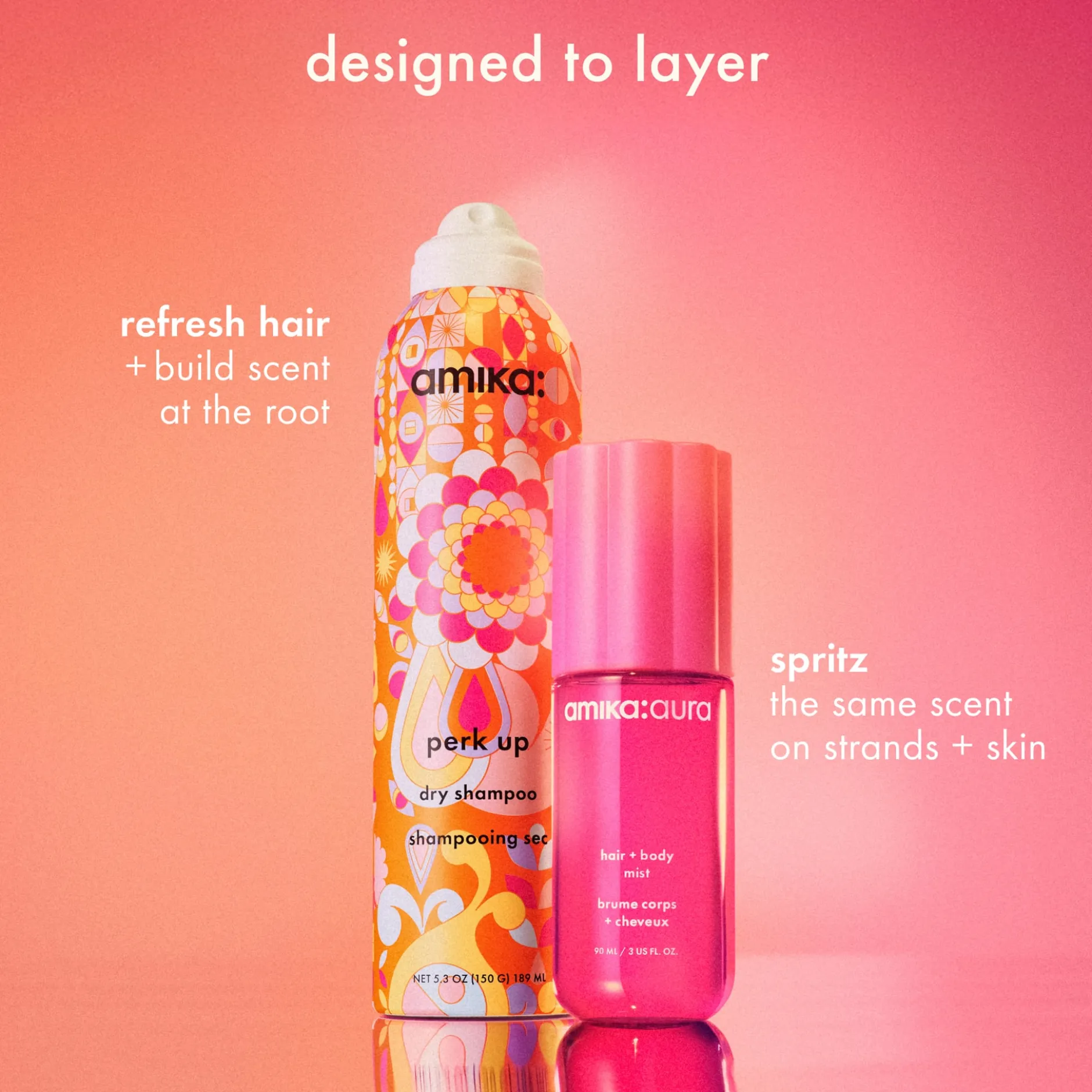 amika Aura Hair & Body Mist 90 ml
