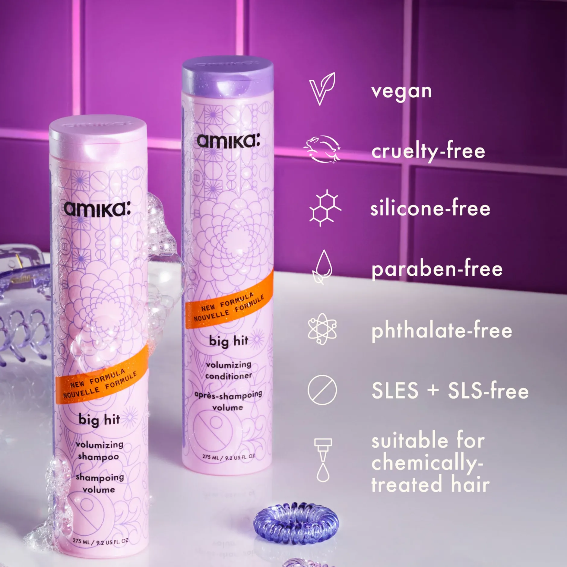 amika Big Hit Volumizing Conditioner 275 ml