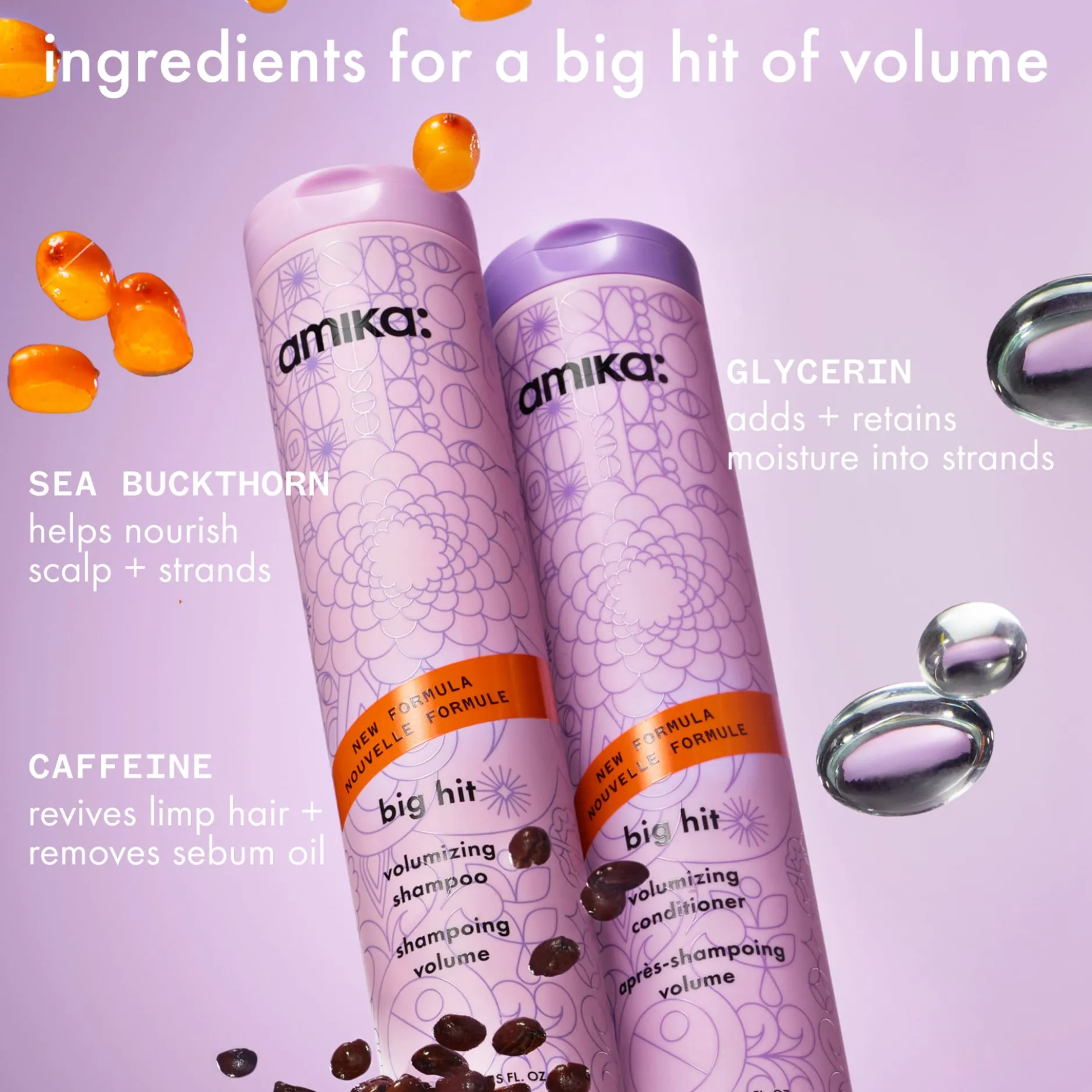amika Big Hit Volumizing Conditioner 275 ml