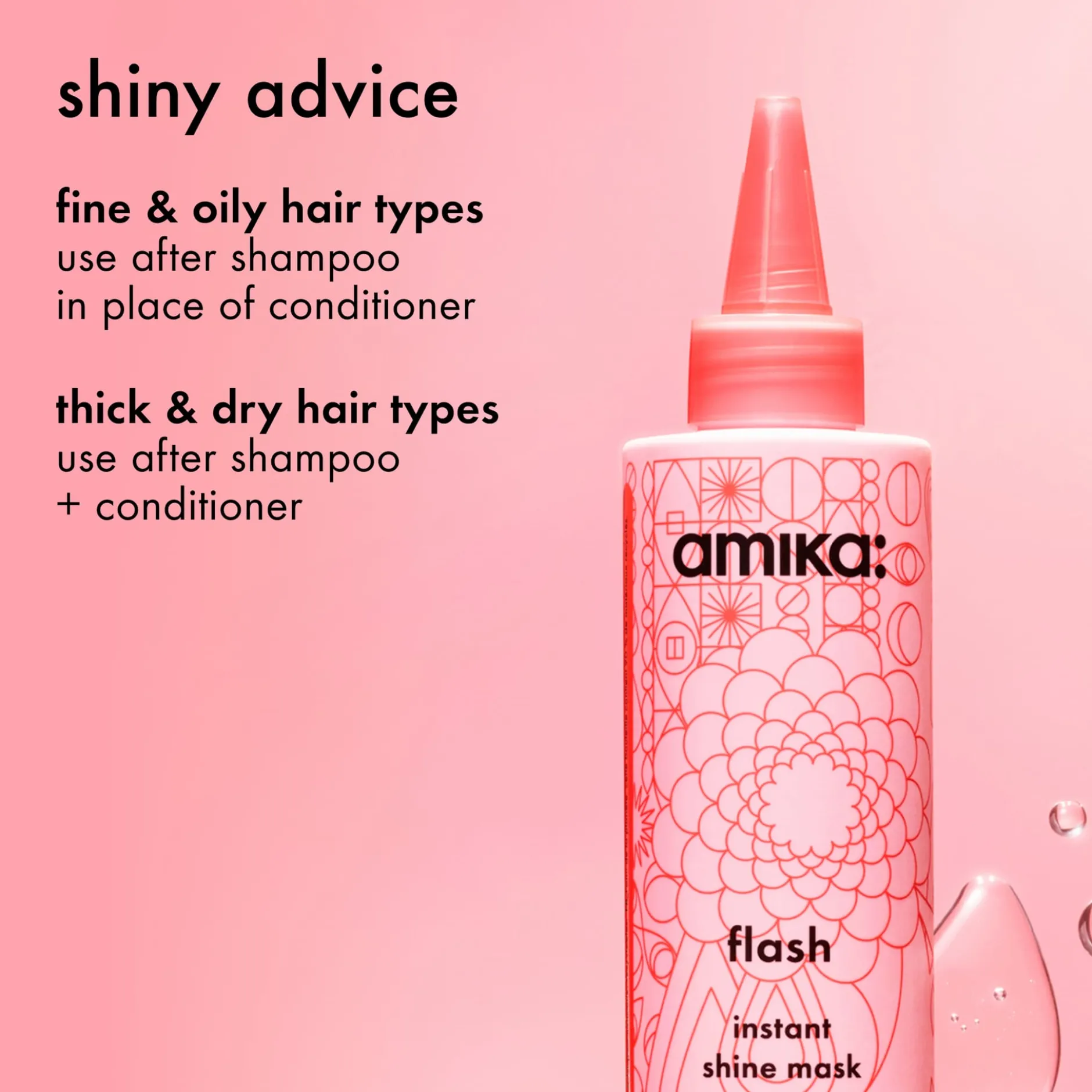 amika Flash Instant Shine Mask 200 ml