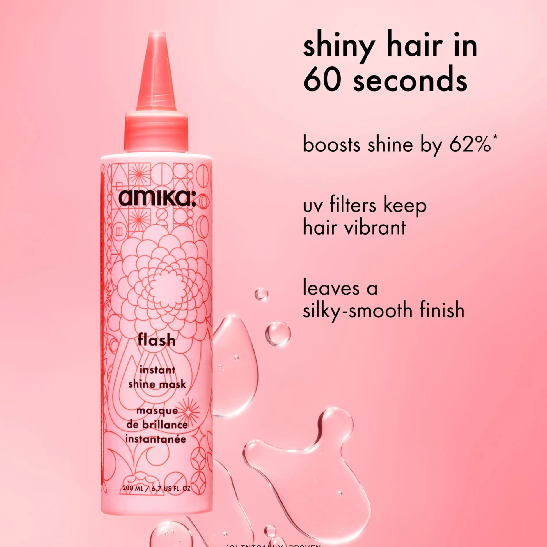 amika Flash Instant Shine Mask 200 ml