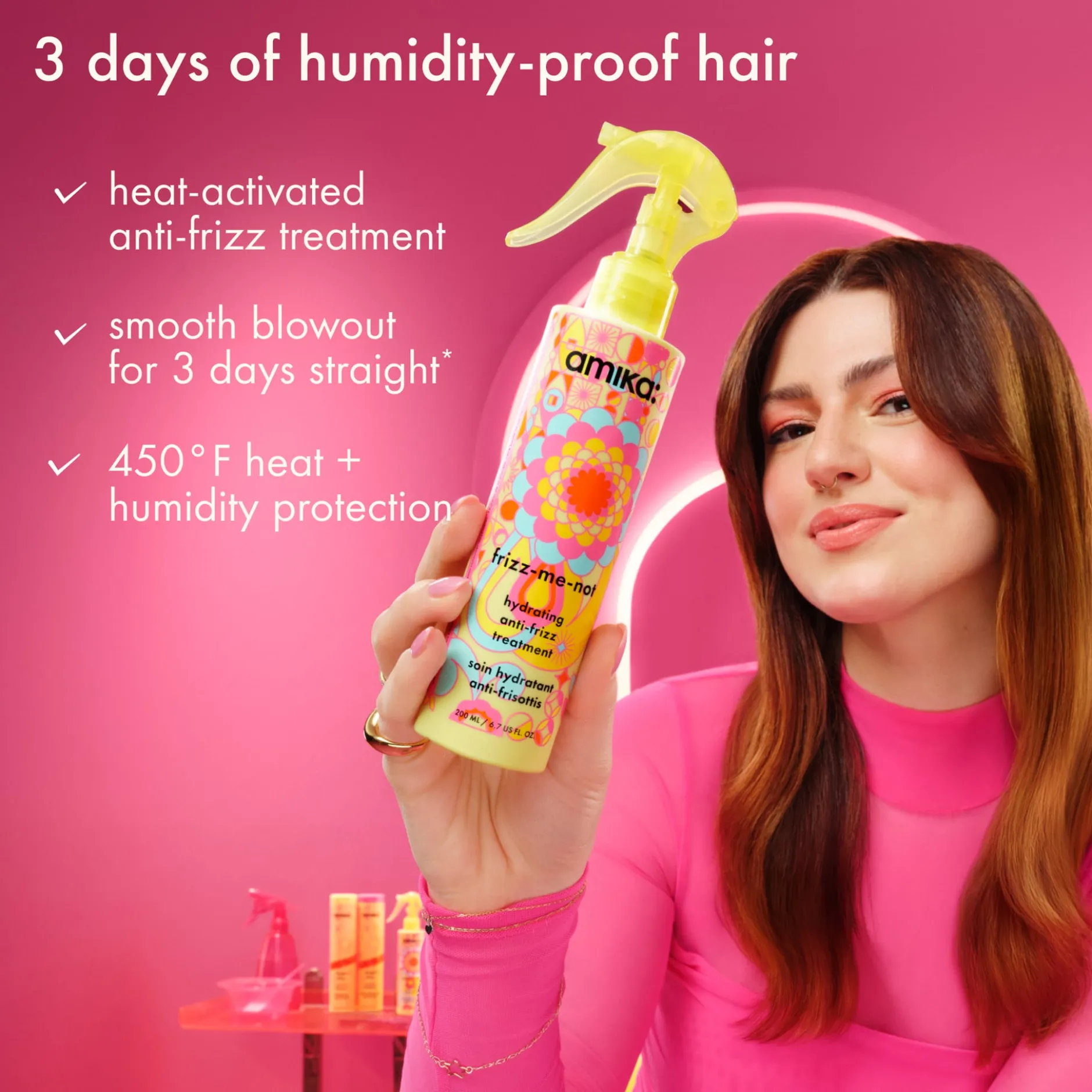 amika Frizz-Me-Not Hydrating Anti-Frizz Treatment 200 ml