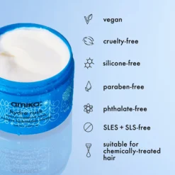 amika Hydro Rush Intense Moisture Hair Mask 250 ml