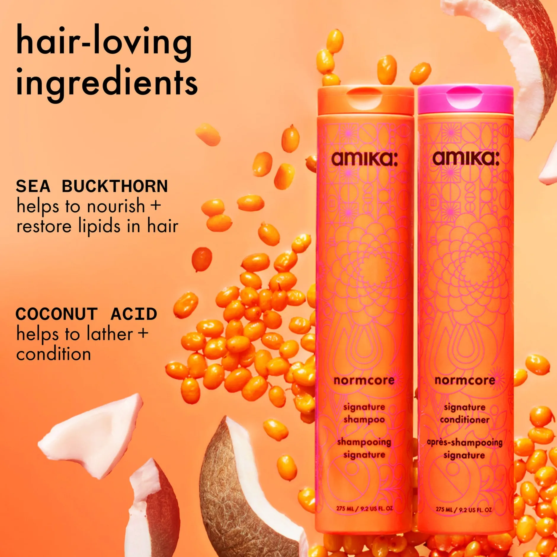 amika Normcore Signature Shampoo 275 ml