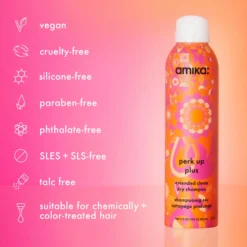 amika Perk Up Plus Extended Clean Dry Shampoo 208 ml