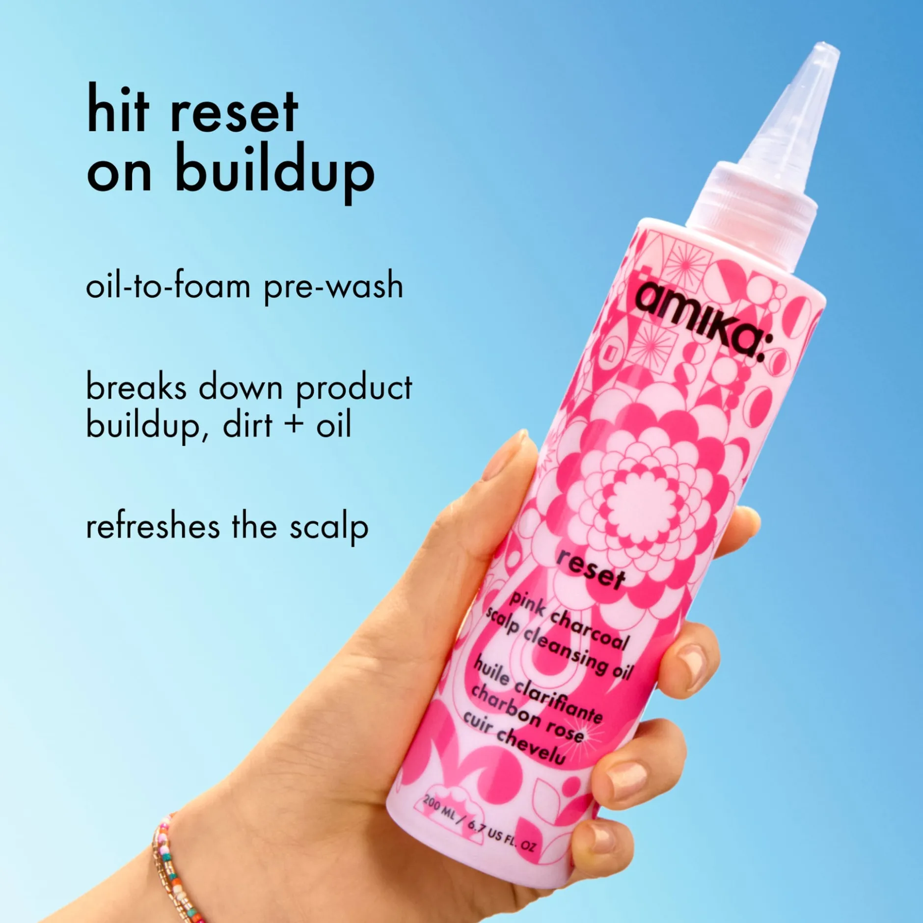amika Reset Cleansing Oil 200 ml