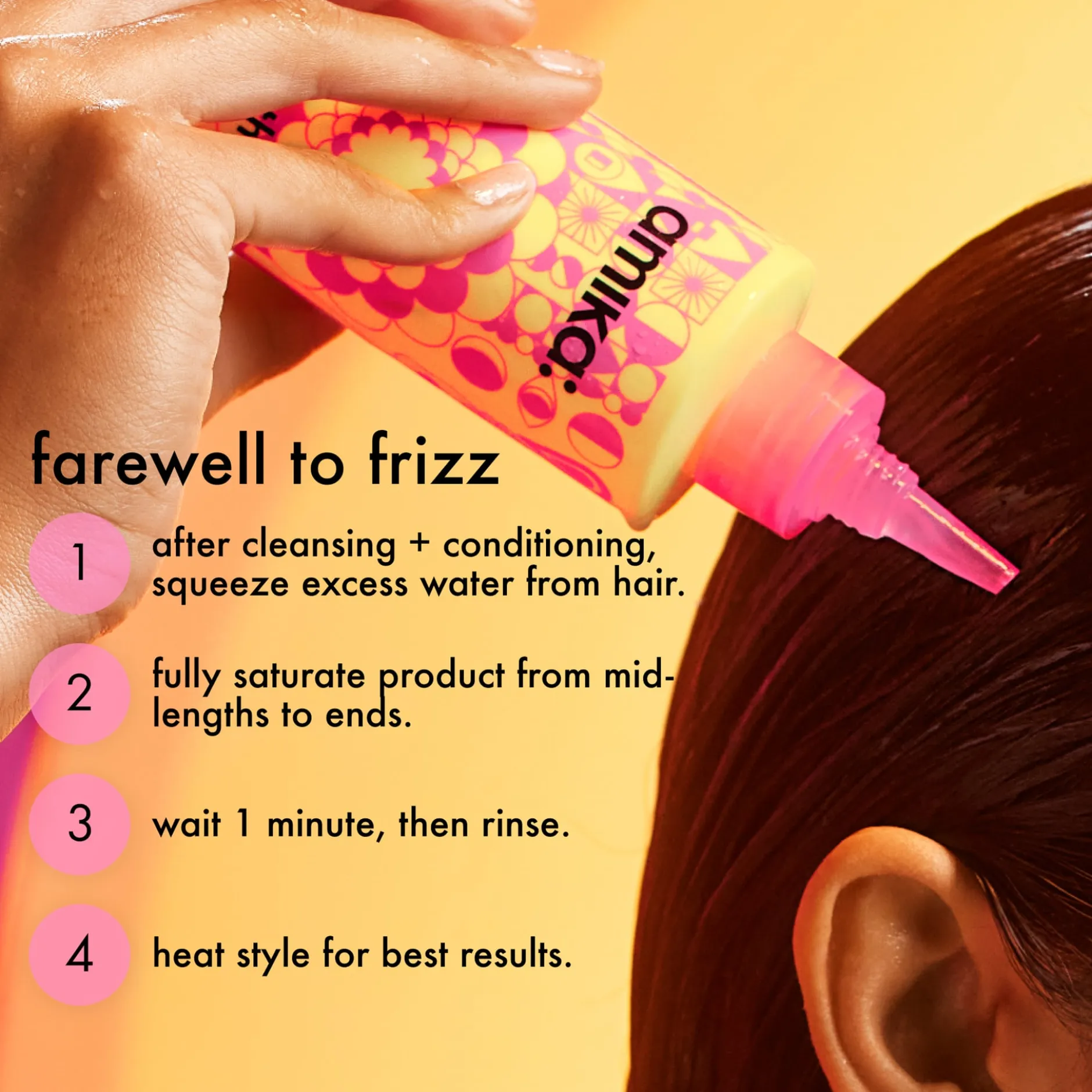 amika Smooth Over Frizz Fighting Treatment 200 ml