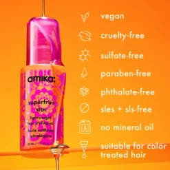 amika Superfruit Star Lightweight Hair Styling Oil 50 ml