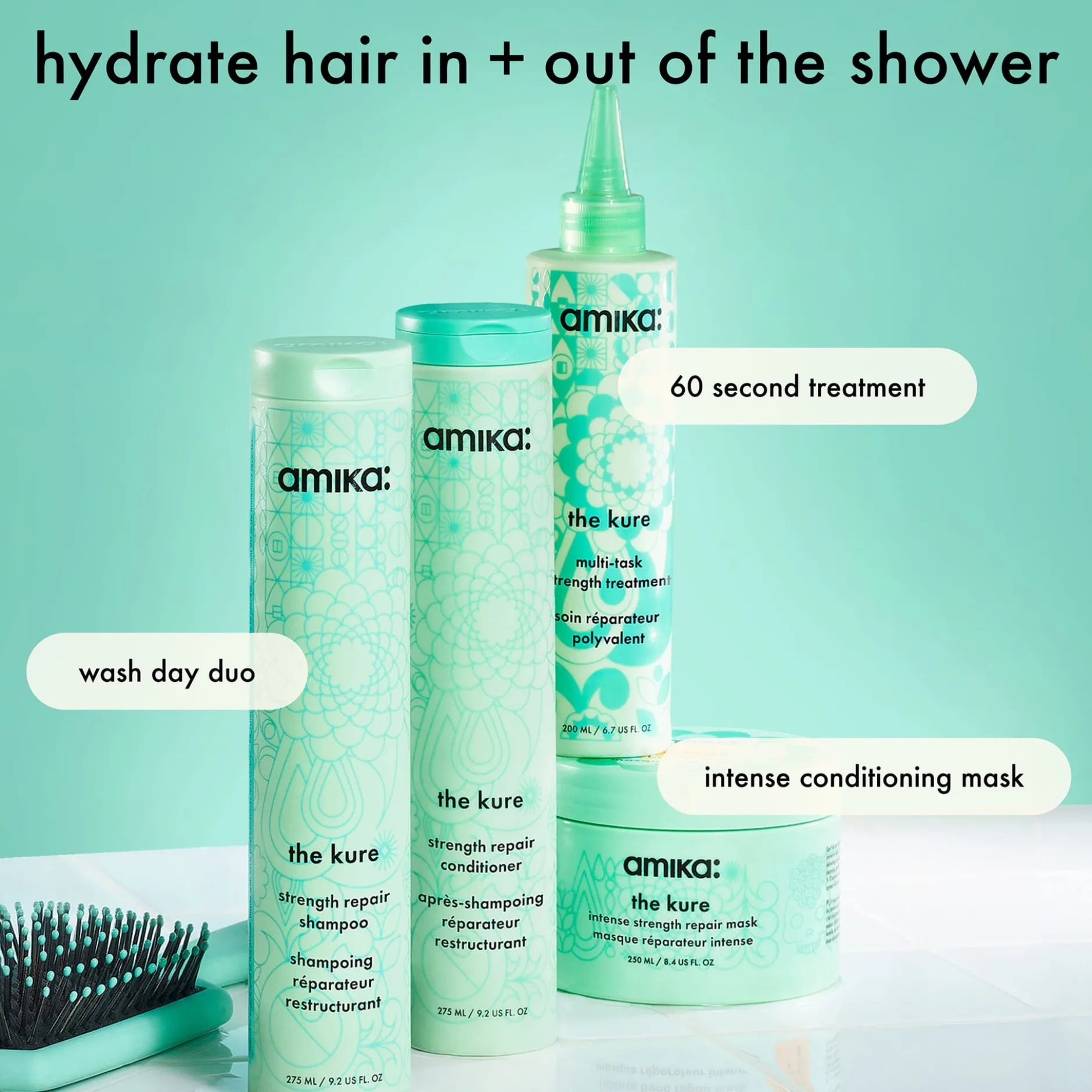 amika The Kure Bond Repair Conditioner 275 ml