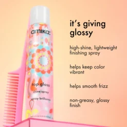amika Top Gloss Shine Spray 200 ml