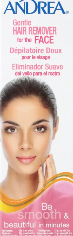 Andrea Gentle Hair Remover Face 56 g + 15 g