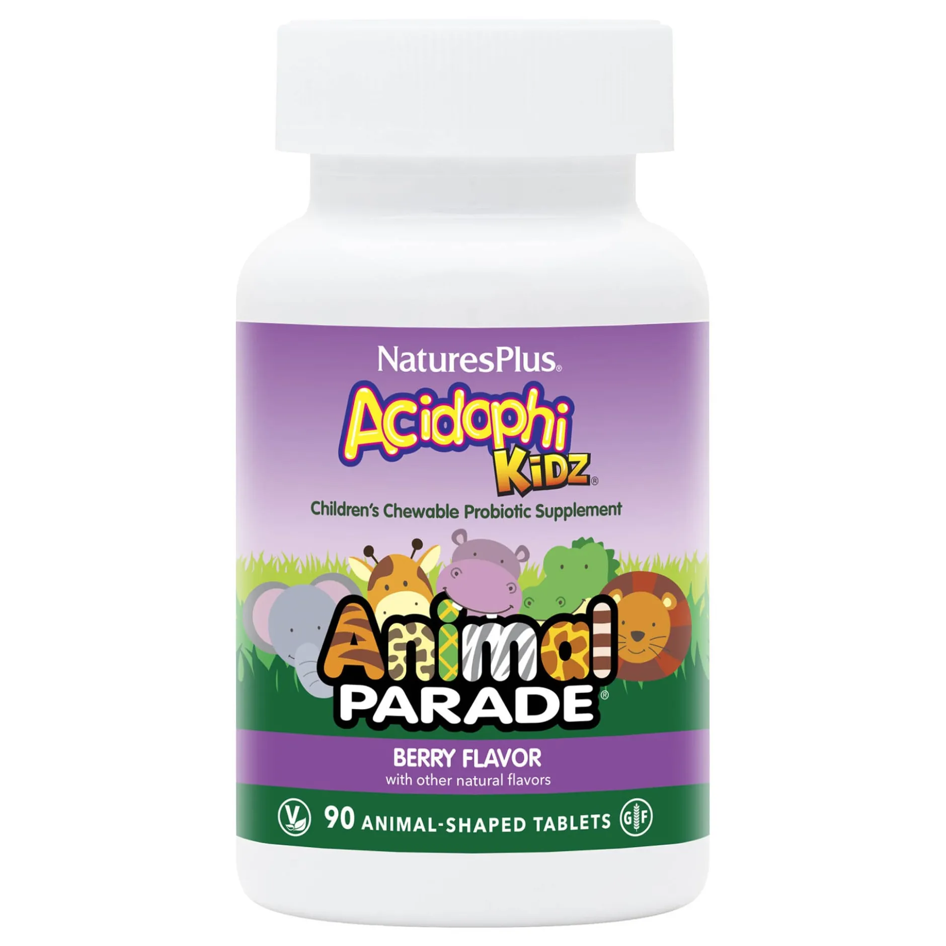 Animal Parade Acidophilus Kidz 90 tabletter