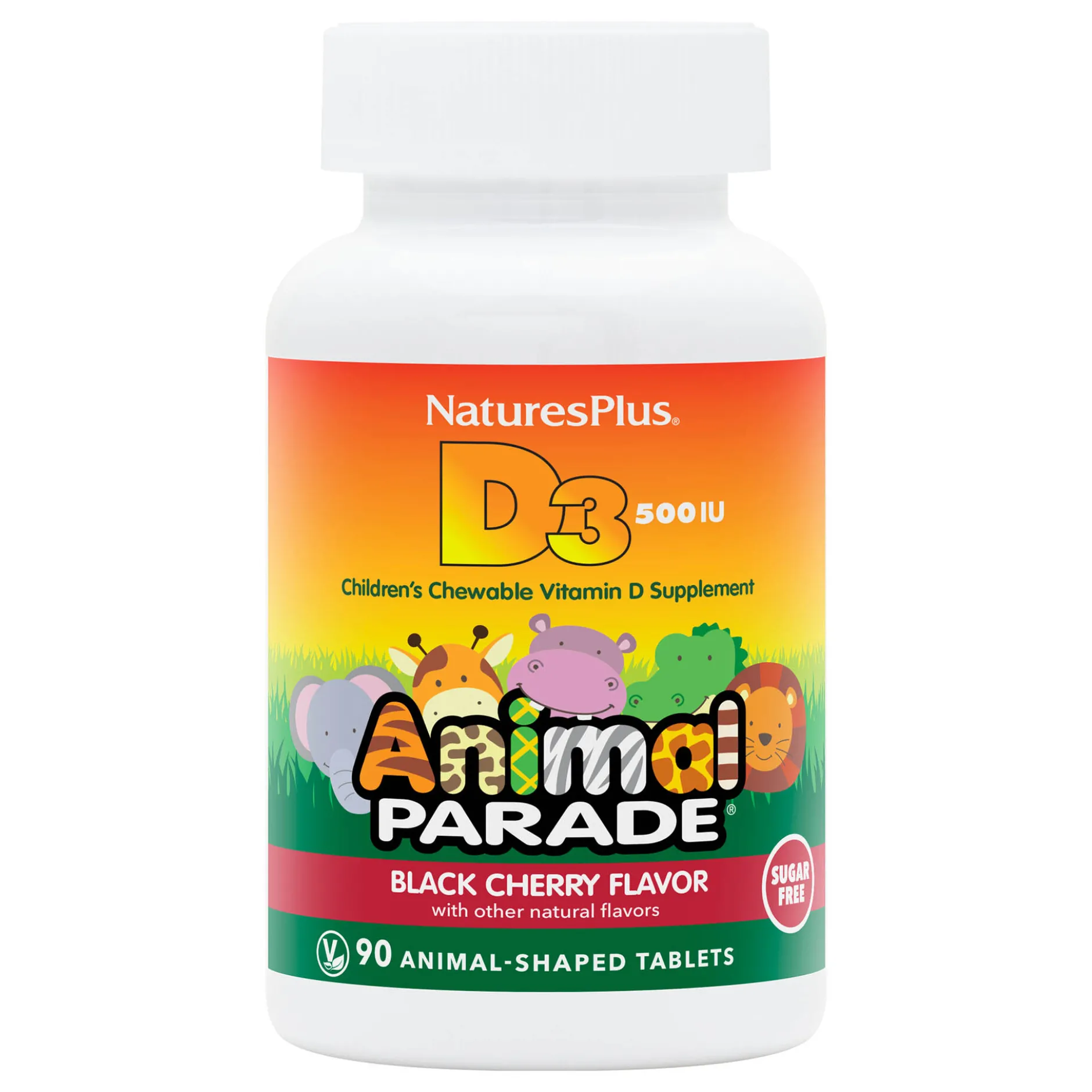 Animal Parade D3-vitamin Barn 90 tabletter
