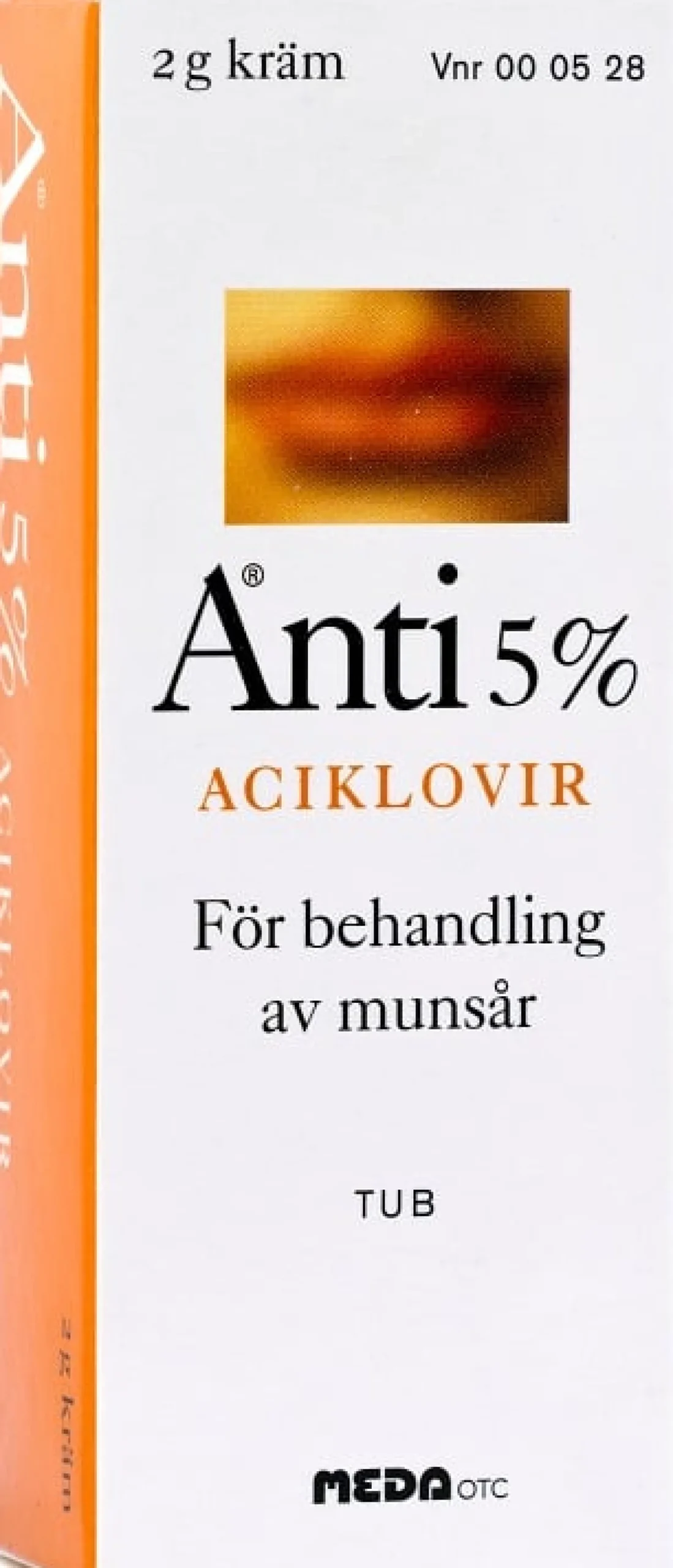 Anti kräm 5% tub 2 g