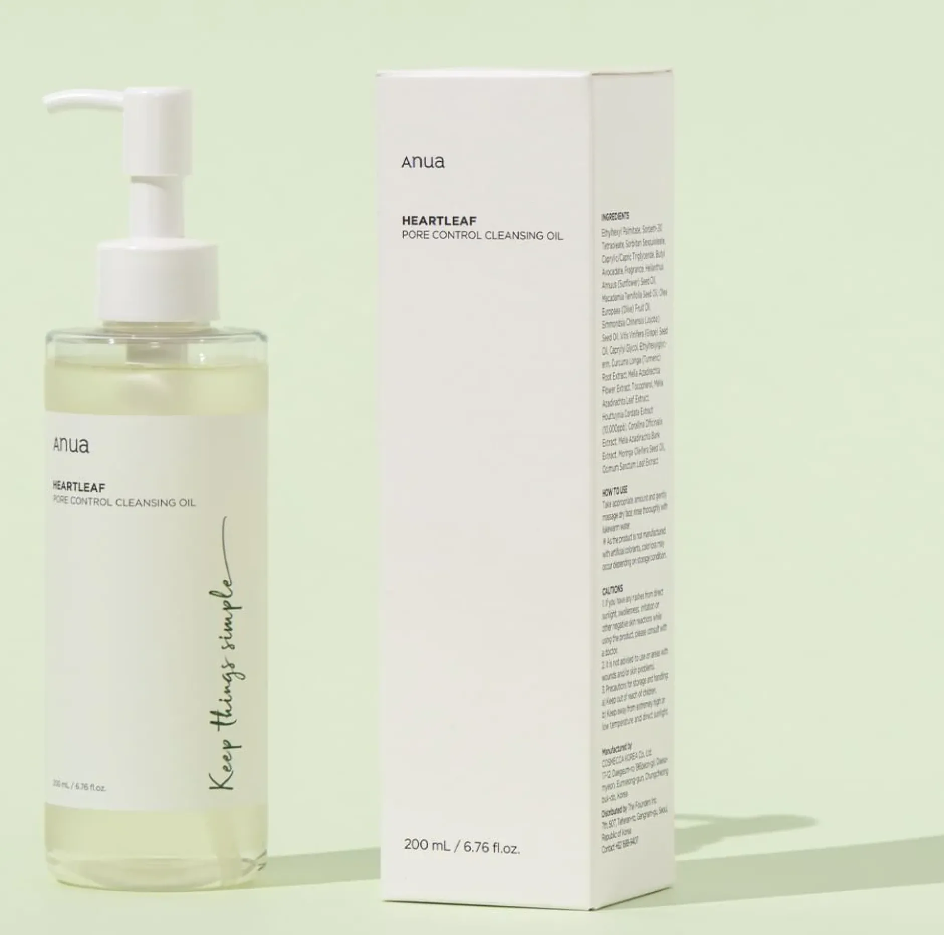 Anua Heartleaf Pore Control Cleansing Oil 200ml