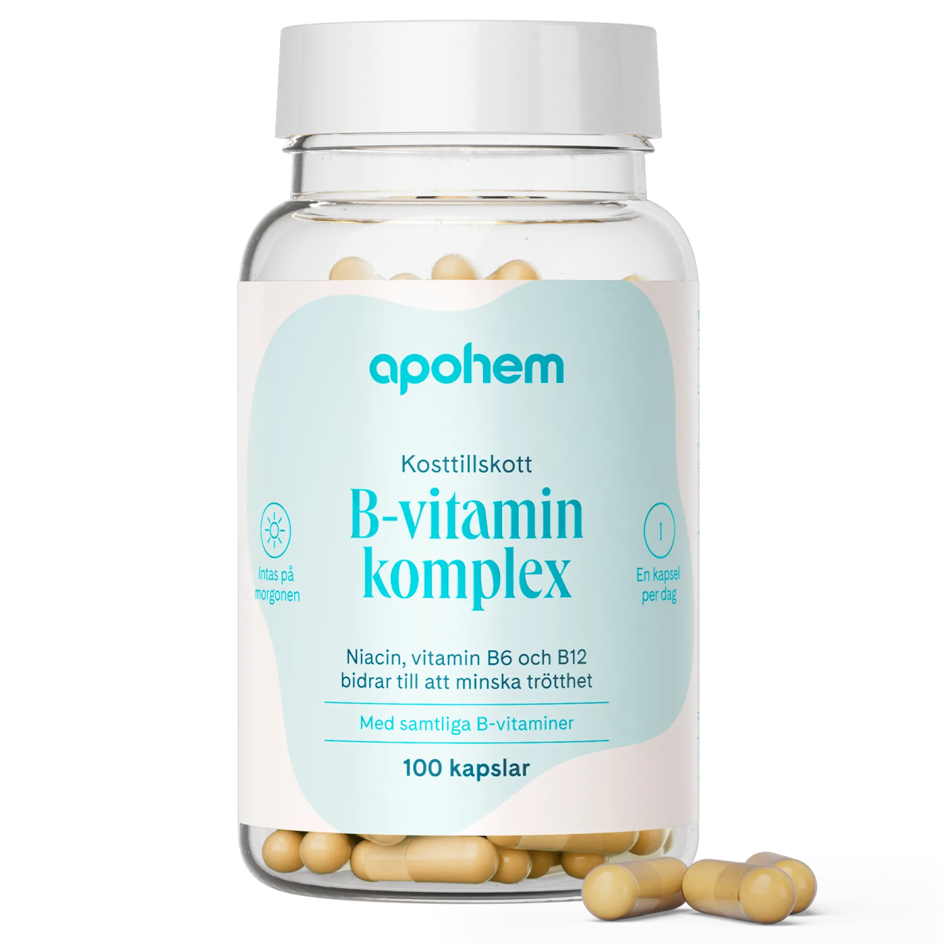 Apohem B-vitaminkomplex 100 kapslar