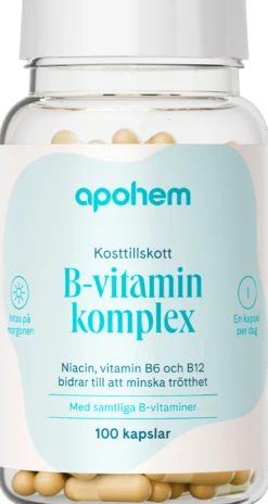 Apohem B-vitaminkomplex 100 kapslar