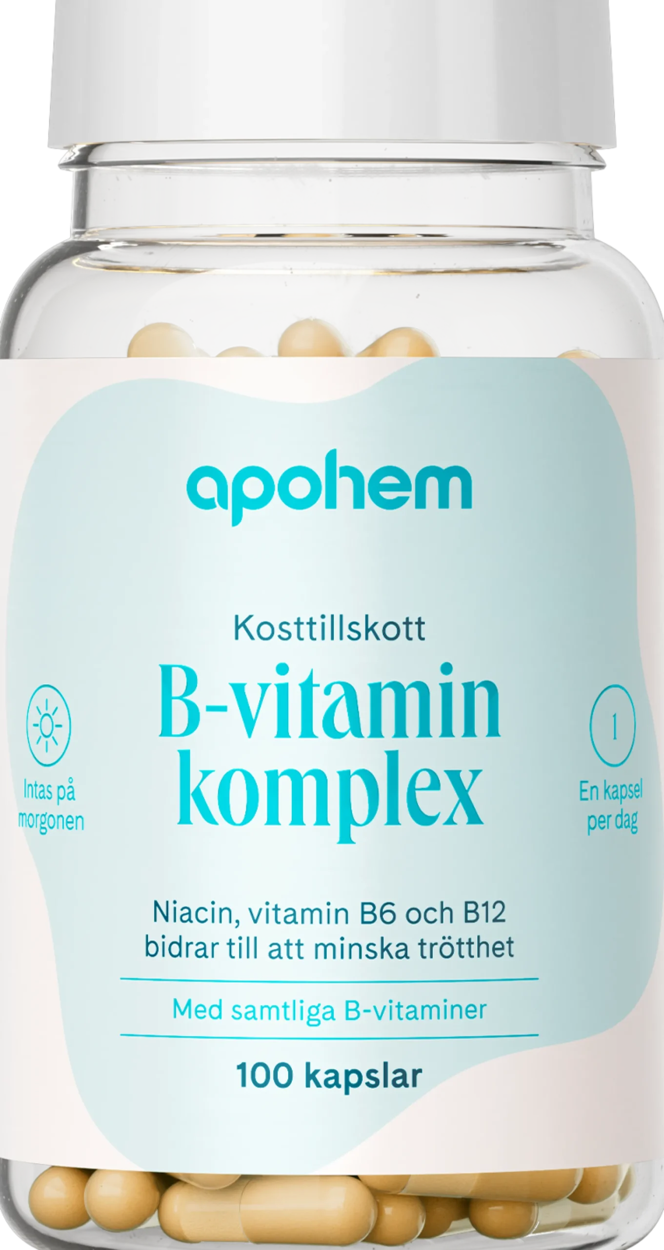 Apohem B-vitaminkomplex 100 kapslar