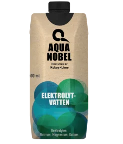 Aqua Nobel Elektrolytvatten Kokos, Lime 500 ml