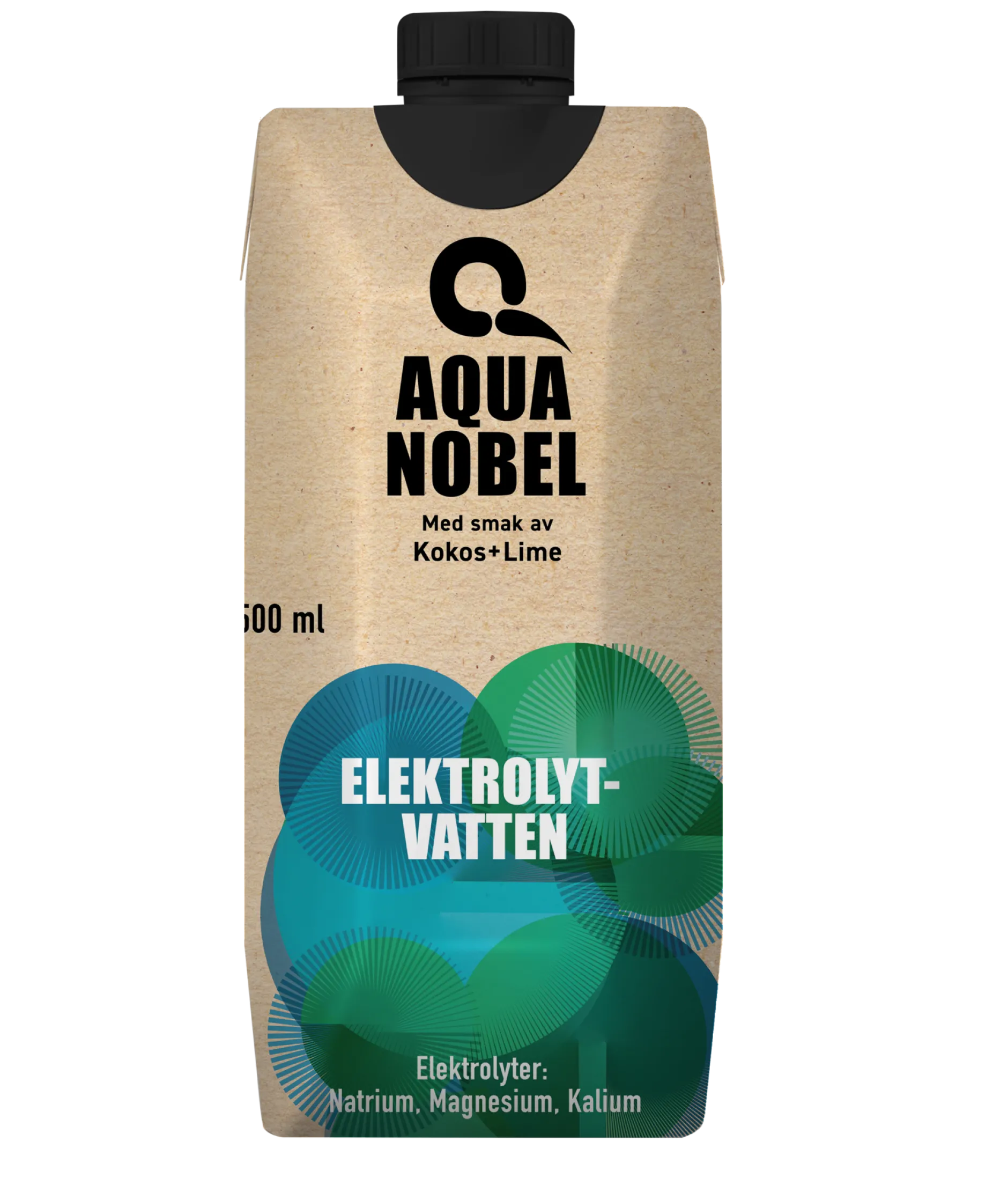 Aqua Nobel Elektrolytvatten Kokos, Lime 500 ml