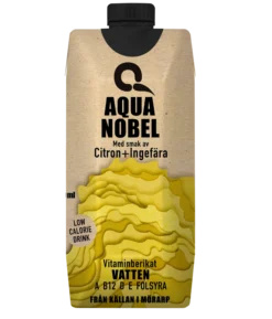 Aqua Nobel Vitaminvatten Citron & Ingefära 500 ml