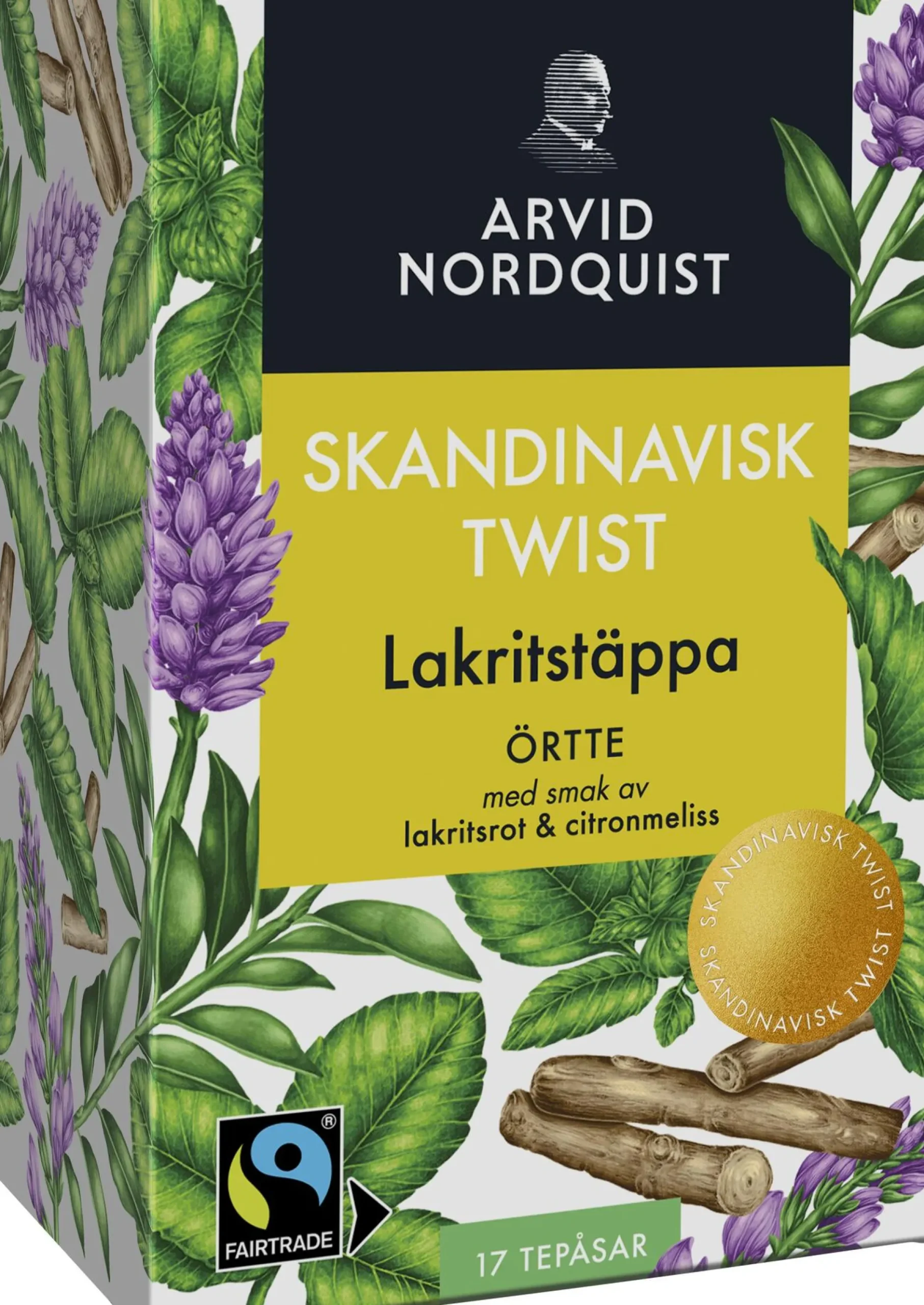 Arvid Nordquist Te Lakritstäppa 17 st