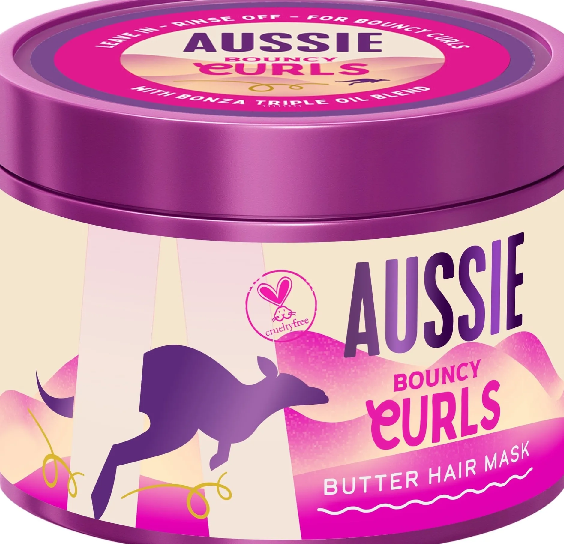Aussie Bouncy Curls Butter Hårinpackning 500 ml