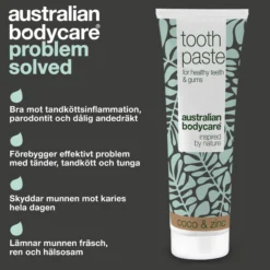 Australian Bodycare Coco & Zinc Tandkräm för god munhygien 75 ml