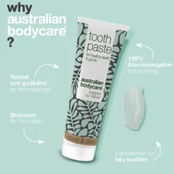 Australian Bodycare Coco & Zinc Tandkräm för god munhygien 75 ml