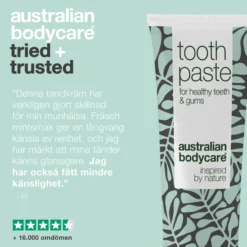 Australian Bodycare Coco & Zinc Tandkräm för god munhygien 75 ml