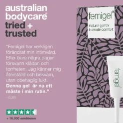 Australian Bodycare Femigel Intimgel mot torrhet och klåda 5 x 7ml