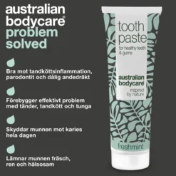 Australian Bodycare Fresh Mint Tandkräm för god munhygien 75 ml