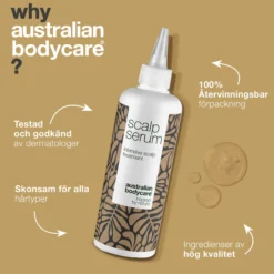 Australian Bodycare Hårbotten Serum vid mjäll, torr och kliande hårbotten 250 ml