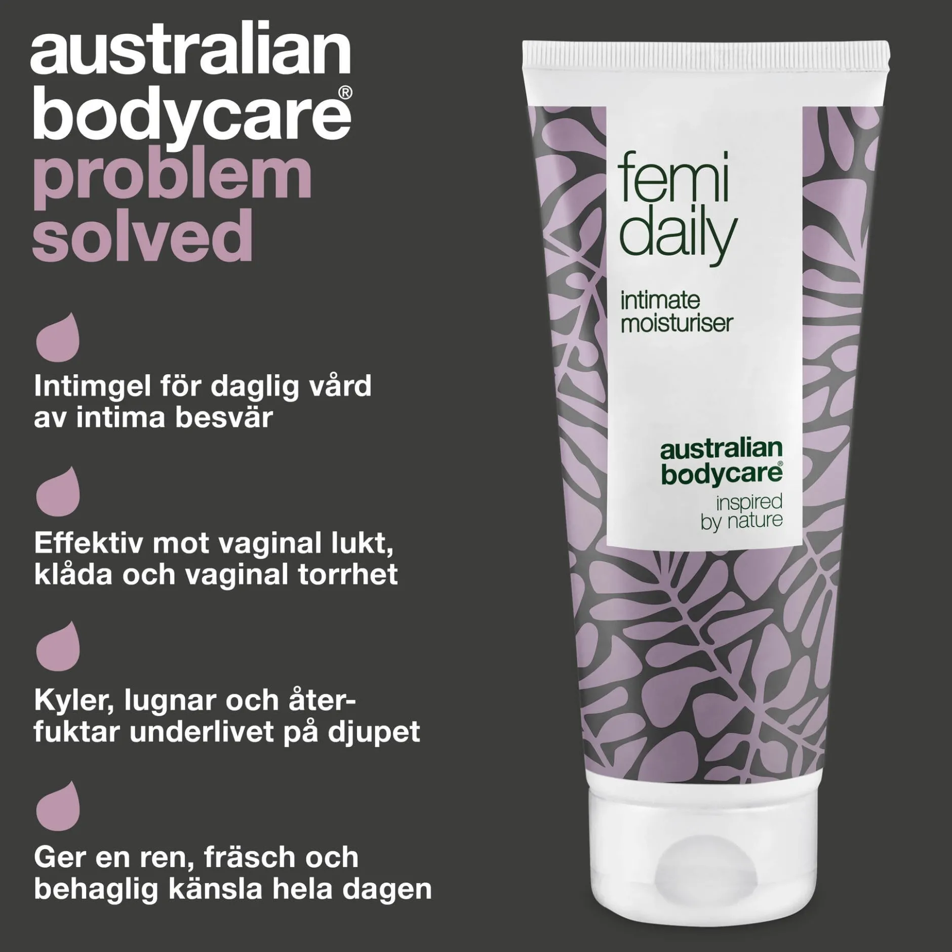Australian Bodycare Intimgel Sveda och Klåda 100 ml