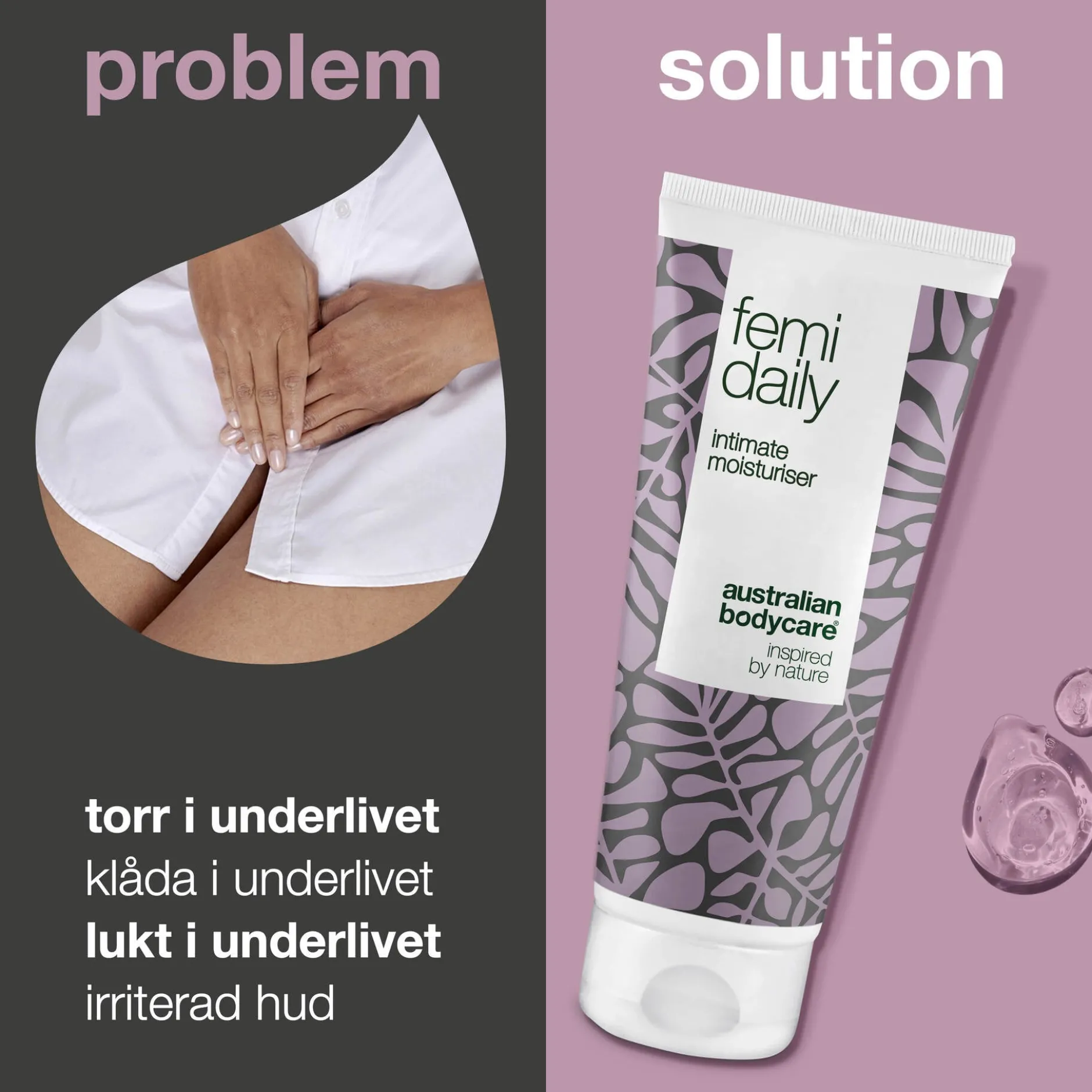 Australian Bodycare Intimgel Sveda och Klåda 100 ml
