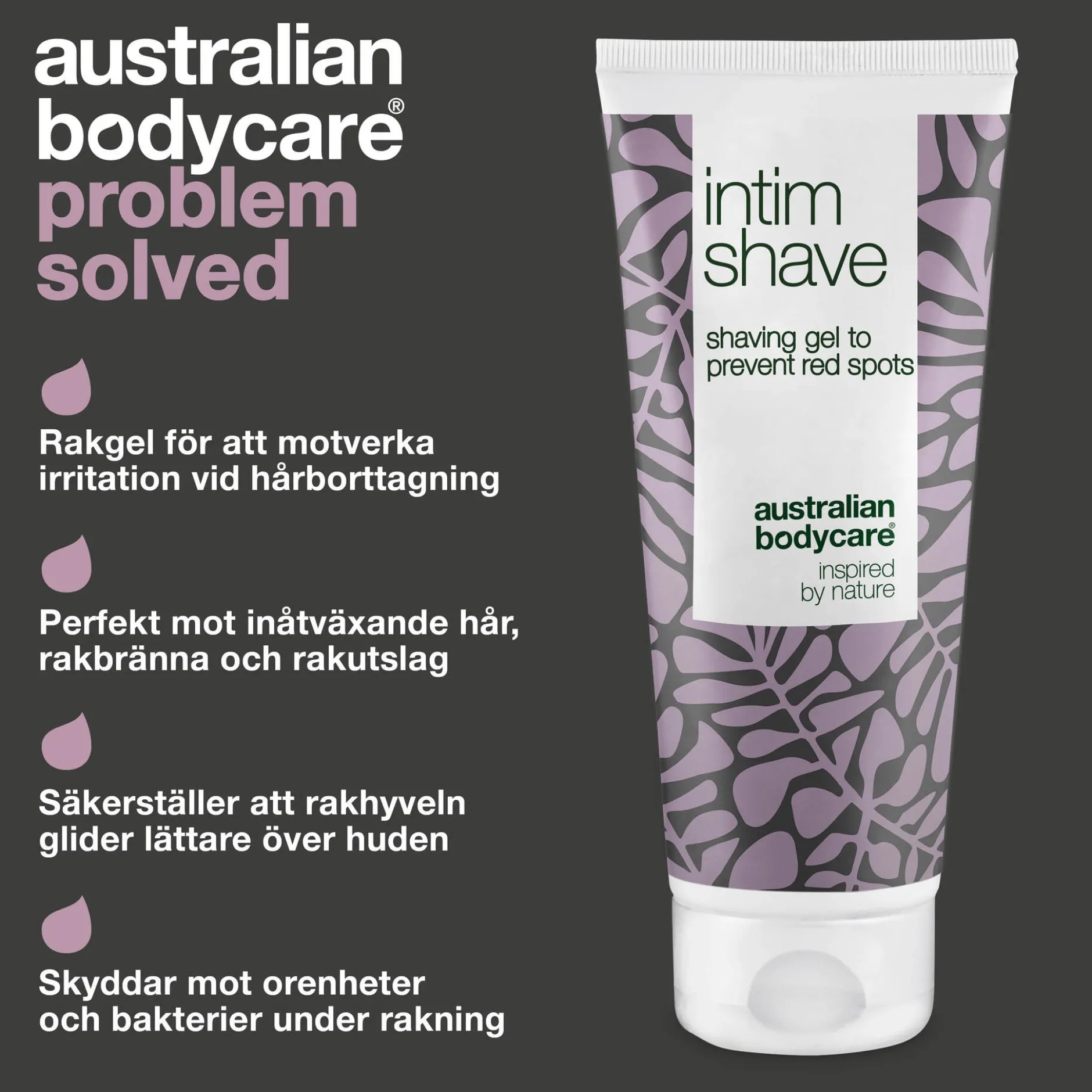 Australian Bodycare Intim rakgel mot röda rakfinnar 100 ml