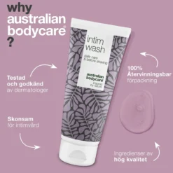 Australian Bodycare Intimtvål vid lukt, torrhet och klåda 200 ml