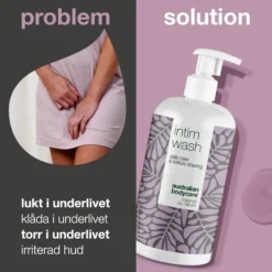 Australian Bodycare Intimtvål mot lukt, torrhet och klåda 500 ml