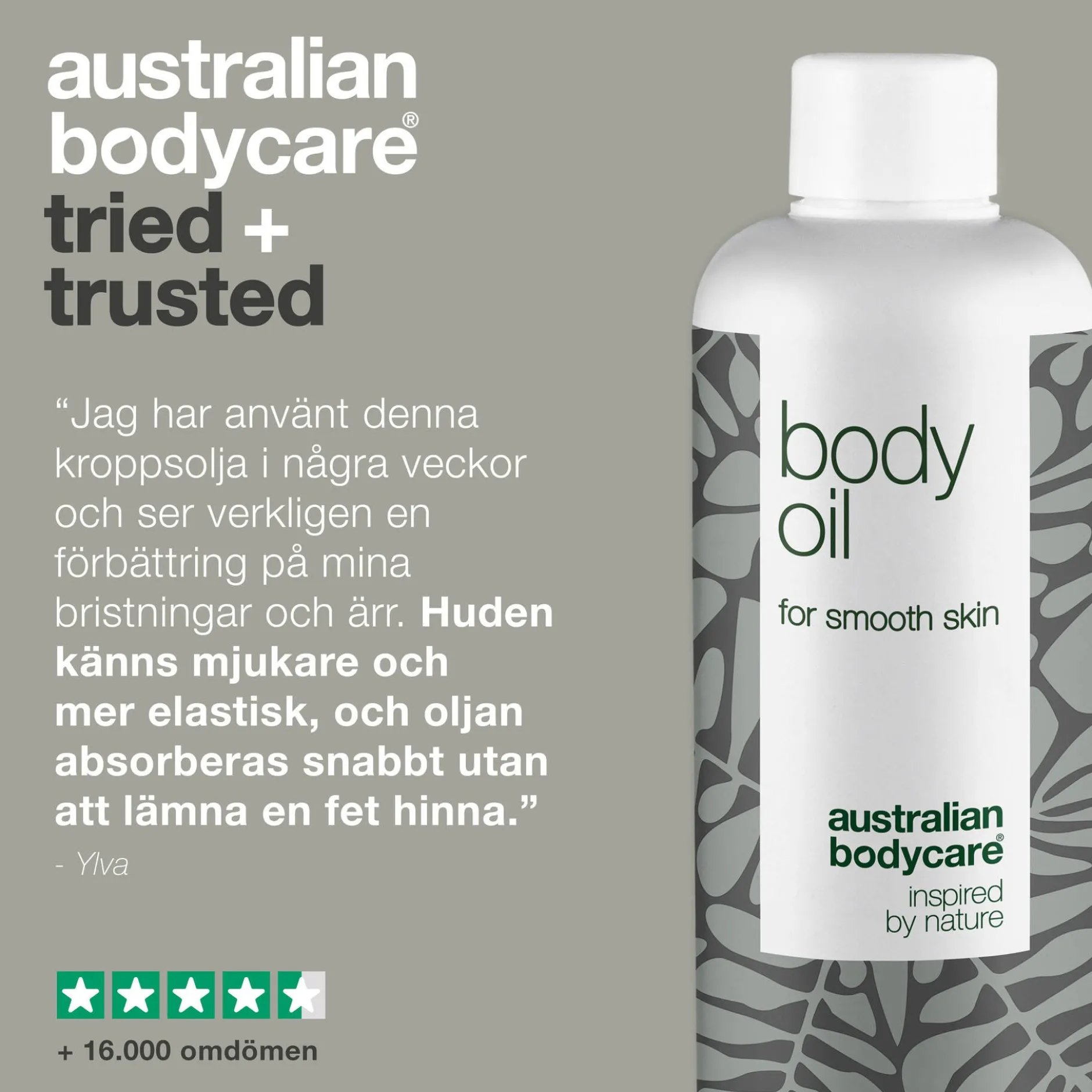Australian Bodycare Kroppsolja vid bristningar och ärr 150 ml