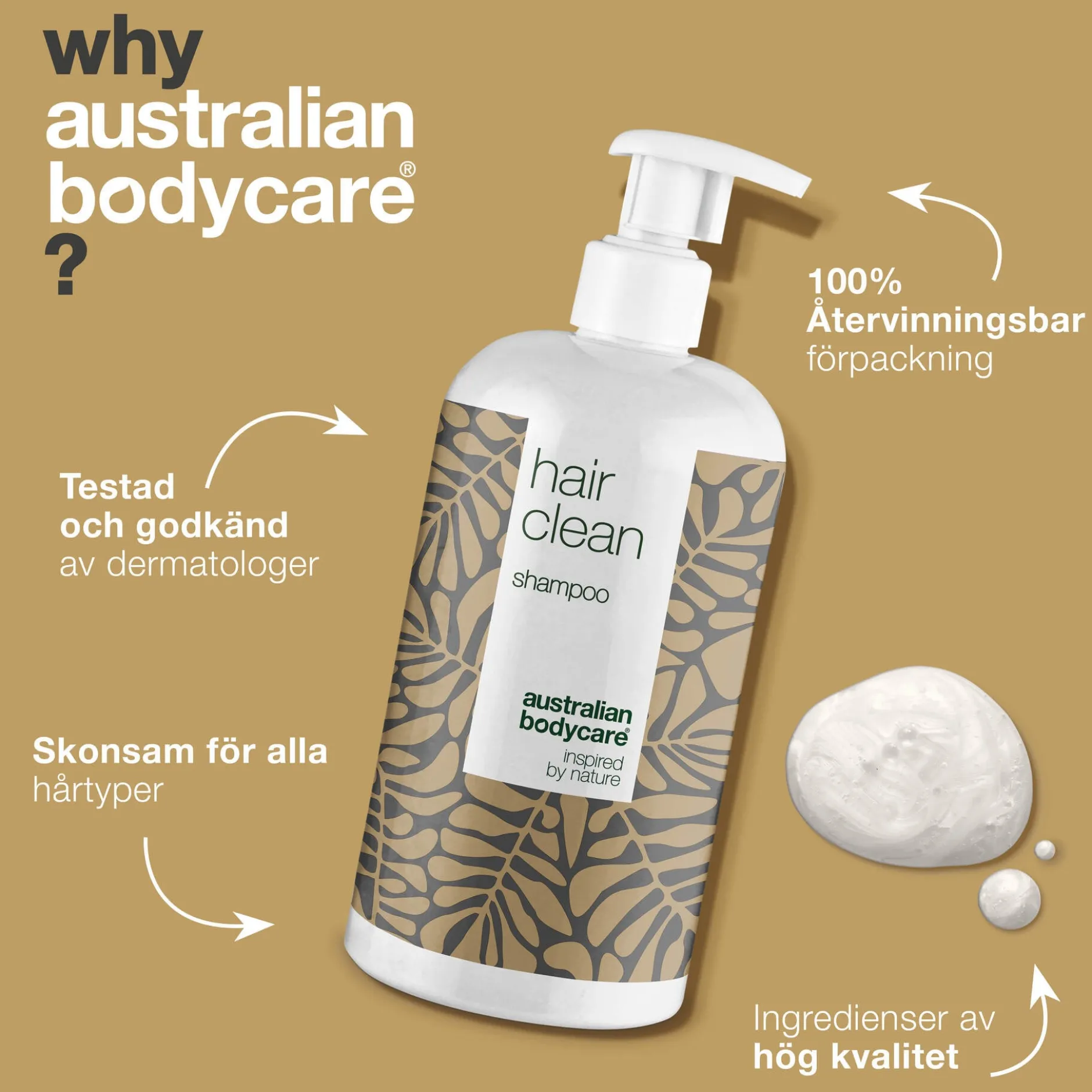Australian Bodycare Mjällschampo 500 ml