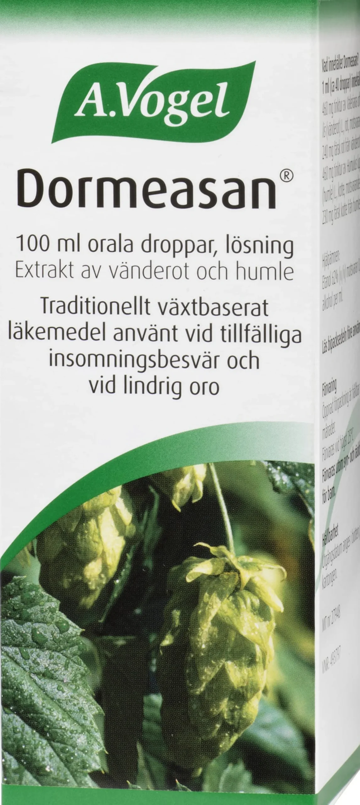 A.Vogel Dormeasan Orala Droppar 100 ml