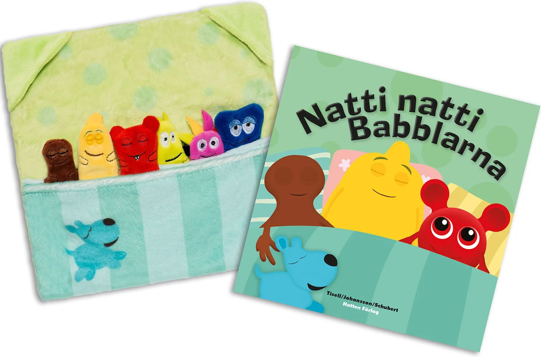 Babblarna Bok & Godnattleksak Natti, Natti Babblarna 1 st